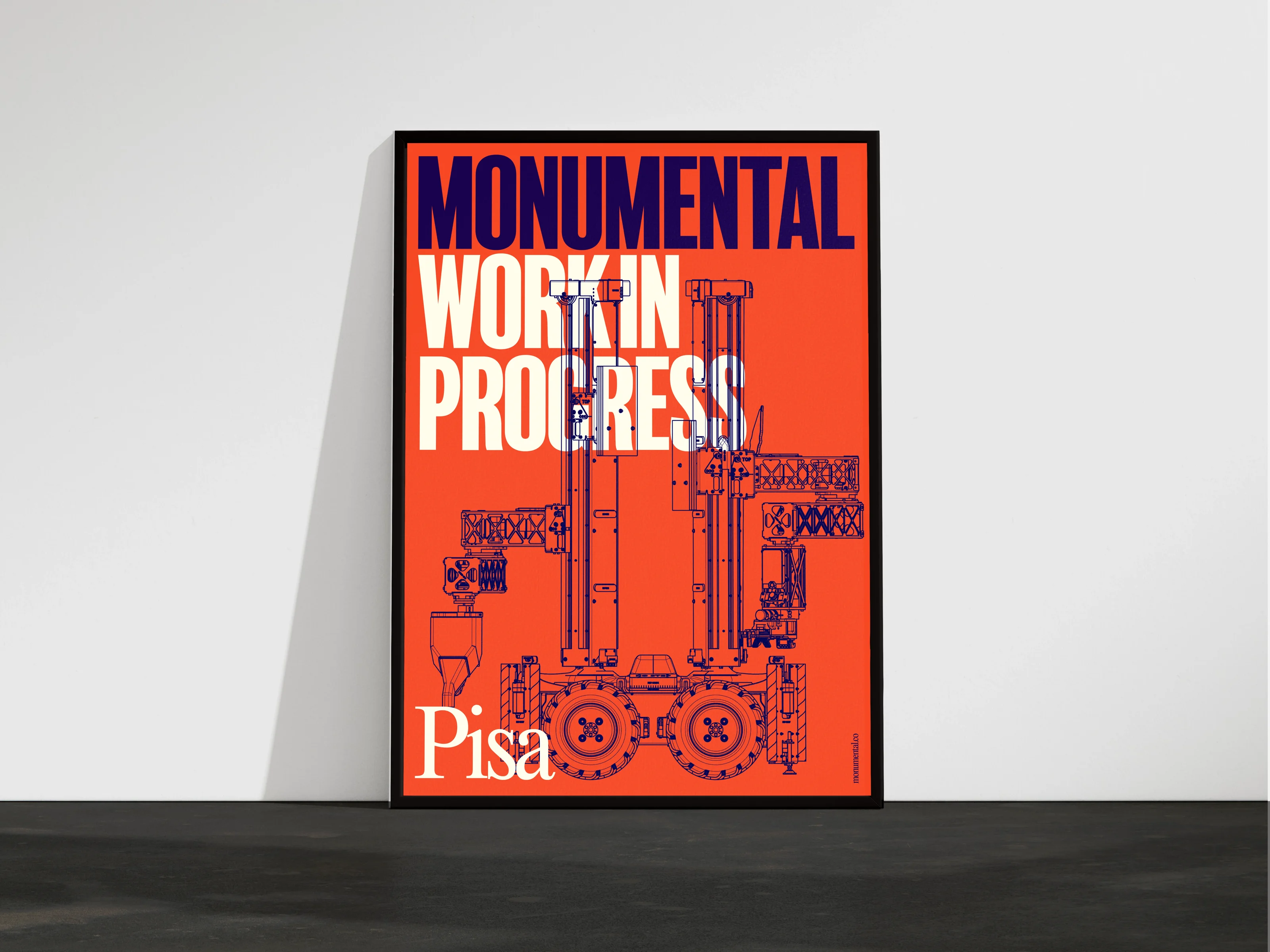 Monumental — Pisa robot